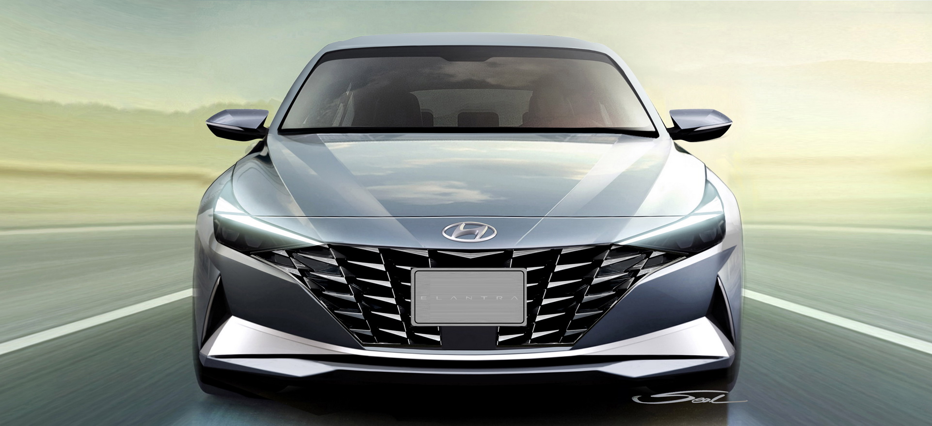 Ngắm Hyundai Elantra 2021 bằng xương bằng thịt tại đại lý đối thủ lớn  của Cerato Mazda 3