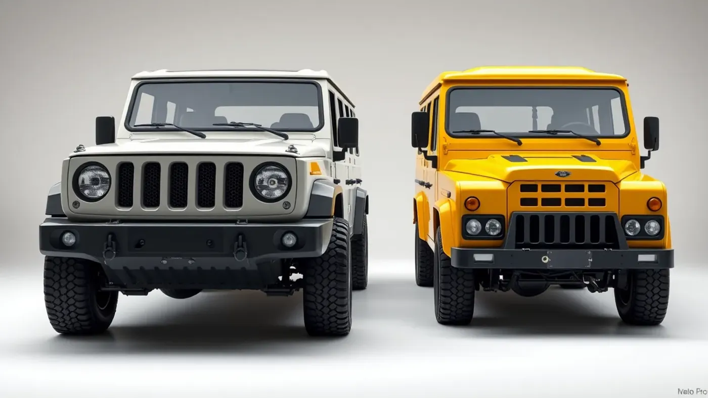 So sánh Land Cruiser 1958 và bản tiêu chuẩn
