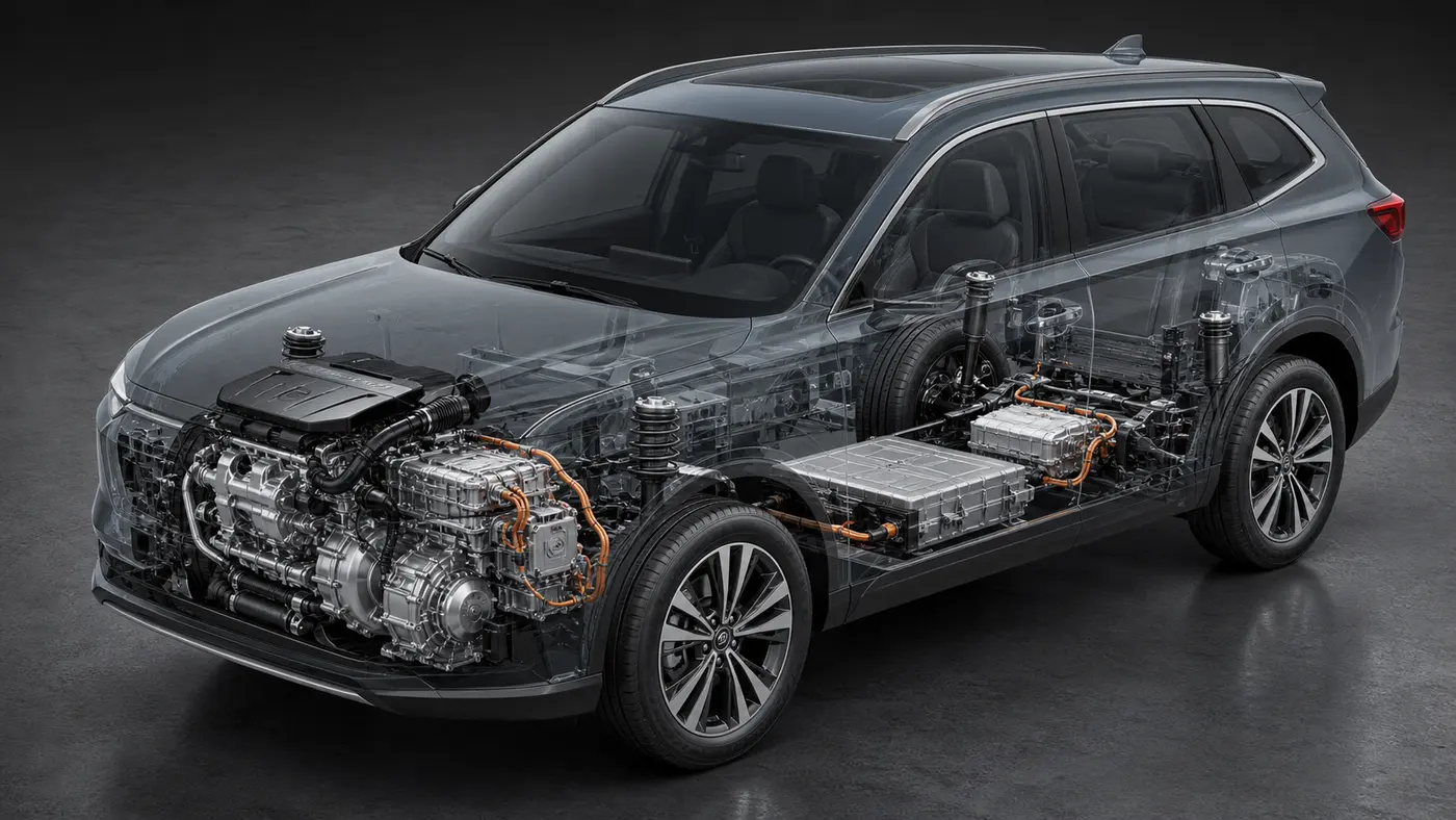 Hệ hybrid Haval H6 công suất 243 PS