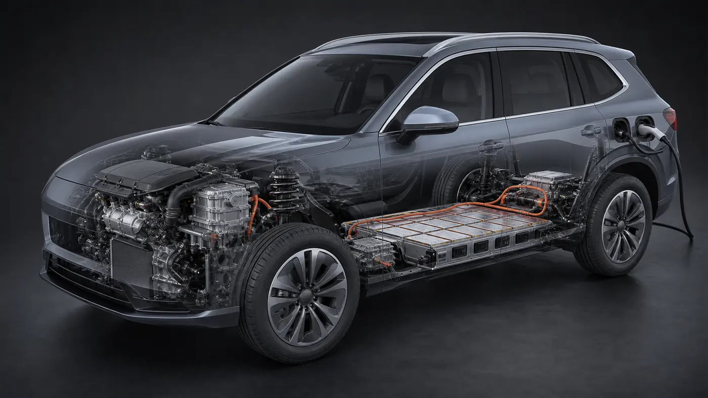 Hệ SHS và pin 18,3 kWh của Jaecoo J7 PHEV